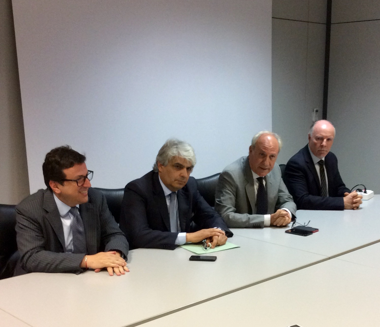 Conferenza stampa sulla stabilizzazione di 89 lavoratori di Sac Service.